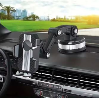 Spin Mount: Soporte Celular 360° para Auto