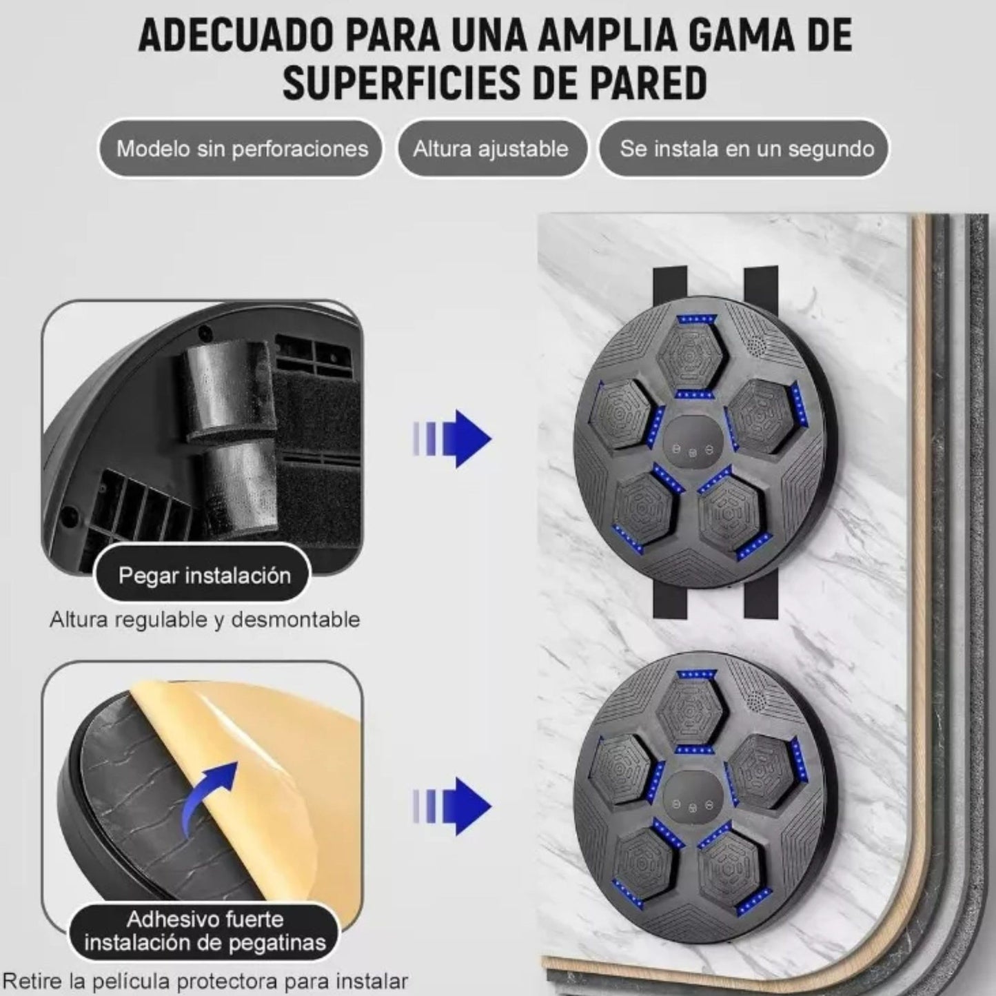 Máquina de Boxeo Musical Inteligente Ad